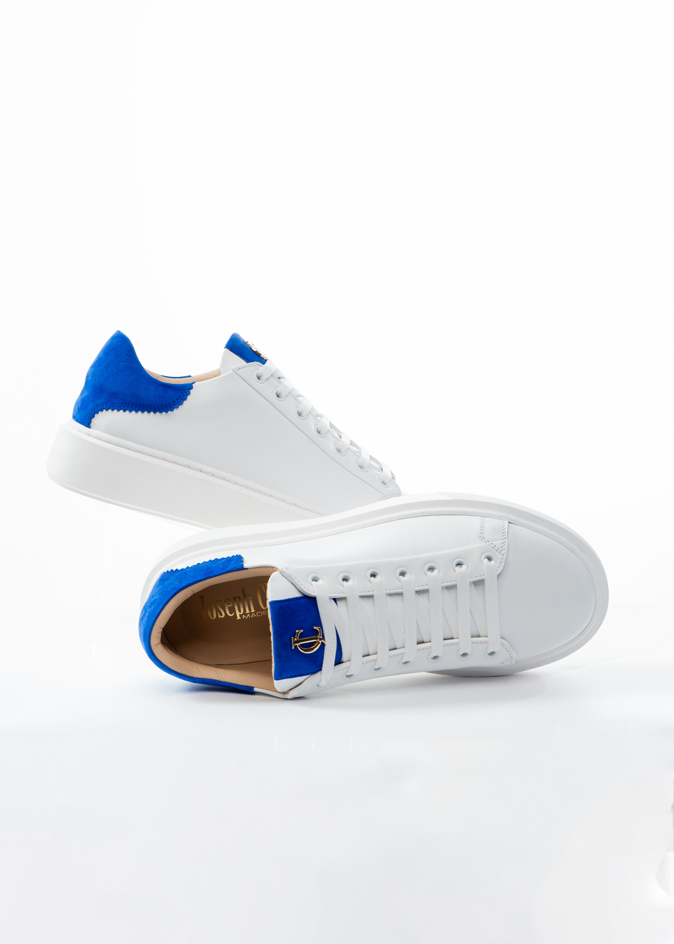 Joseph Chea Blue & White Sneaker