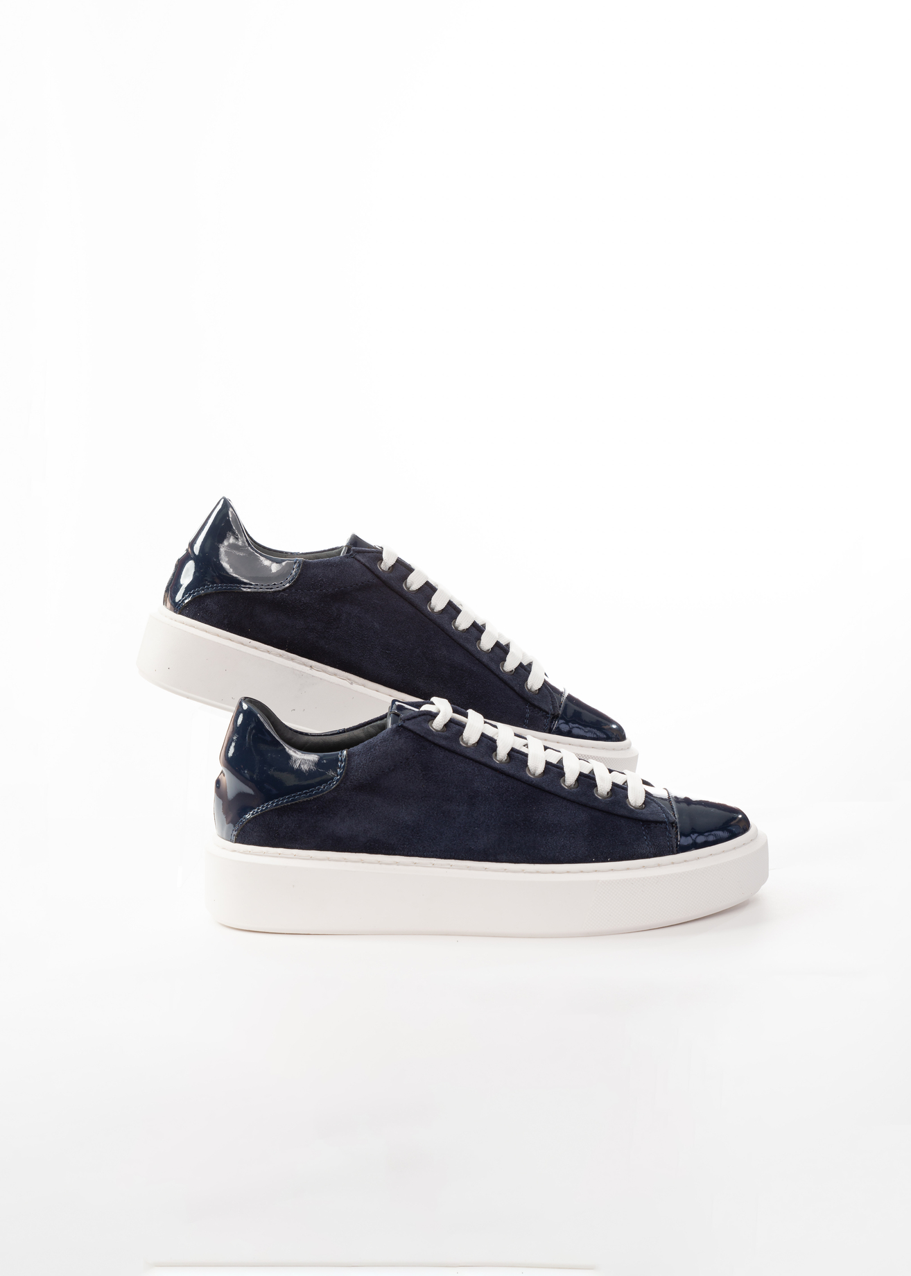 Joseph Chea Blue Suede Sneaker